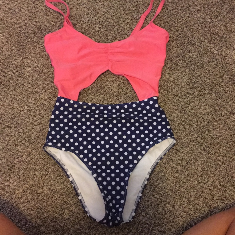 One piece bathing suit
